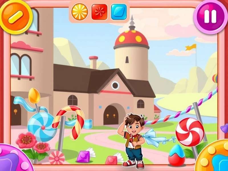 Delicious Candy Land Gameplay Screenshot